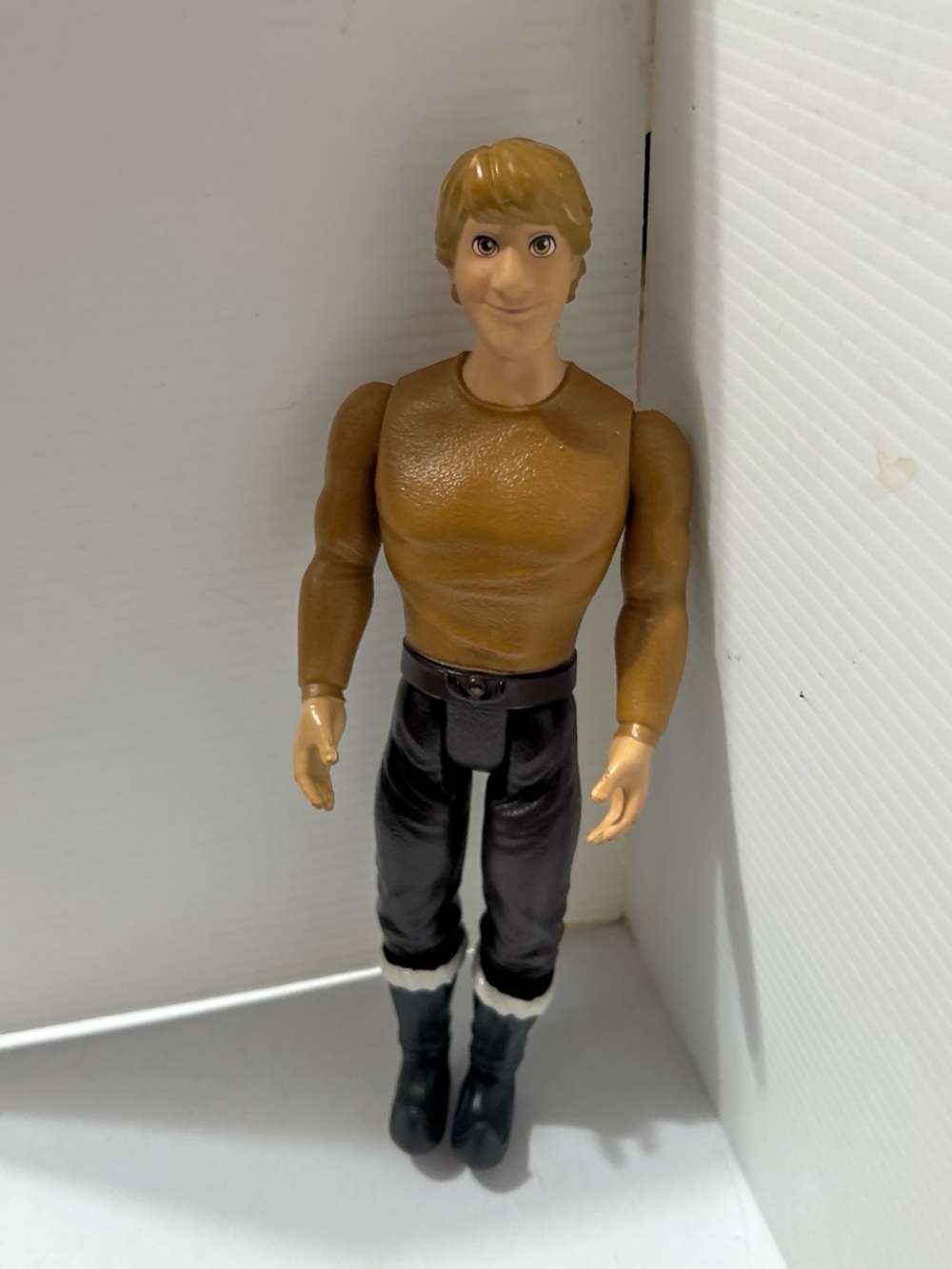Disney Male Action Figure with Brown Shirt and Black Pants